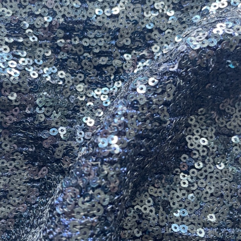 Forever21 Sequins Navy Blue Tube Top - Picture 3 of 3